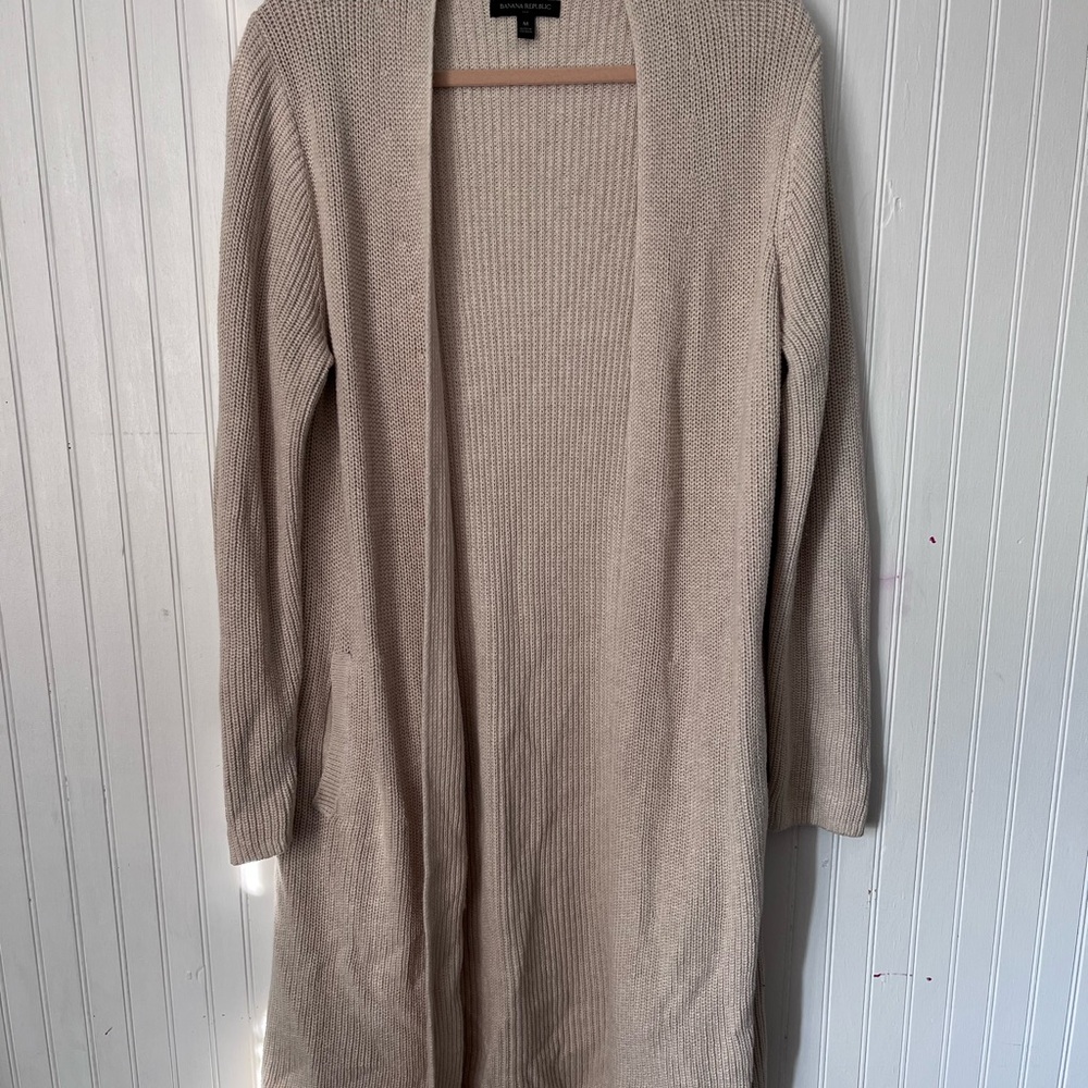 Banana Republic Long Cotton Sweater